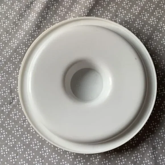 Vintage Rubbermaid Black Ice Bucket Silver Snowflake Design on Lid - Picture 4 of 6